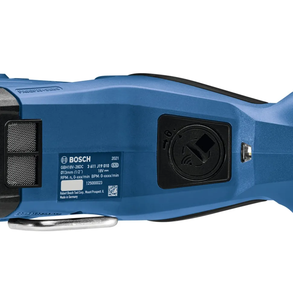 Factory Reconditioned Bosch 18V PROFACTOR Brushless Lithium-Ion 1-1/8 in. Cordless Connected-Ready SDS-plus Bulldog Rotary Hammer Kit with 2 Batteries (8 Ah)