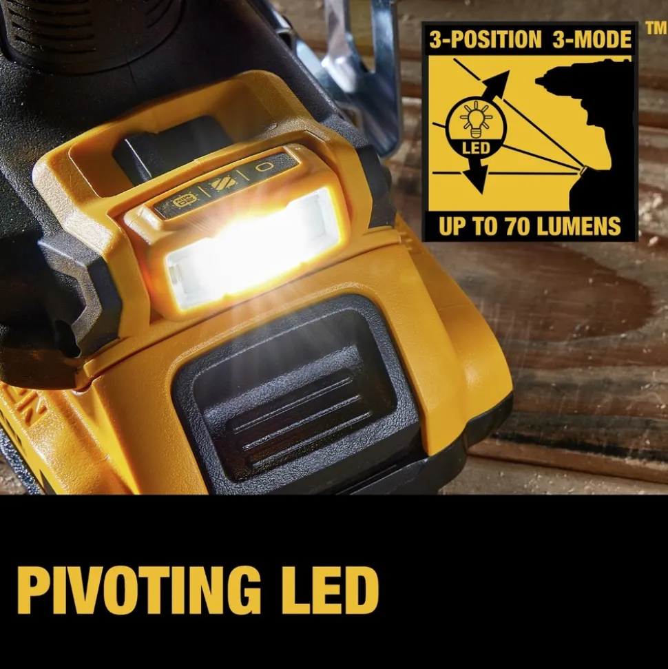 Factory Reconditioned Dewalt 20V MAX XR Brushless Lithium-Ion 1/2 in. Cordless Drill Driver Kit with 2 Batteries (1.7 Ah/2 Ah)