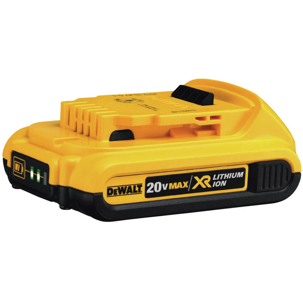 Factory Reconditioned Dewalt 20V MAX XR Brushless Lithium-Ion 1/2 in. Cordless Drill Drill Driver/ 1/4 in. Impact Driver Combo Kit (2 Ah)