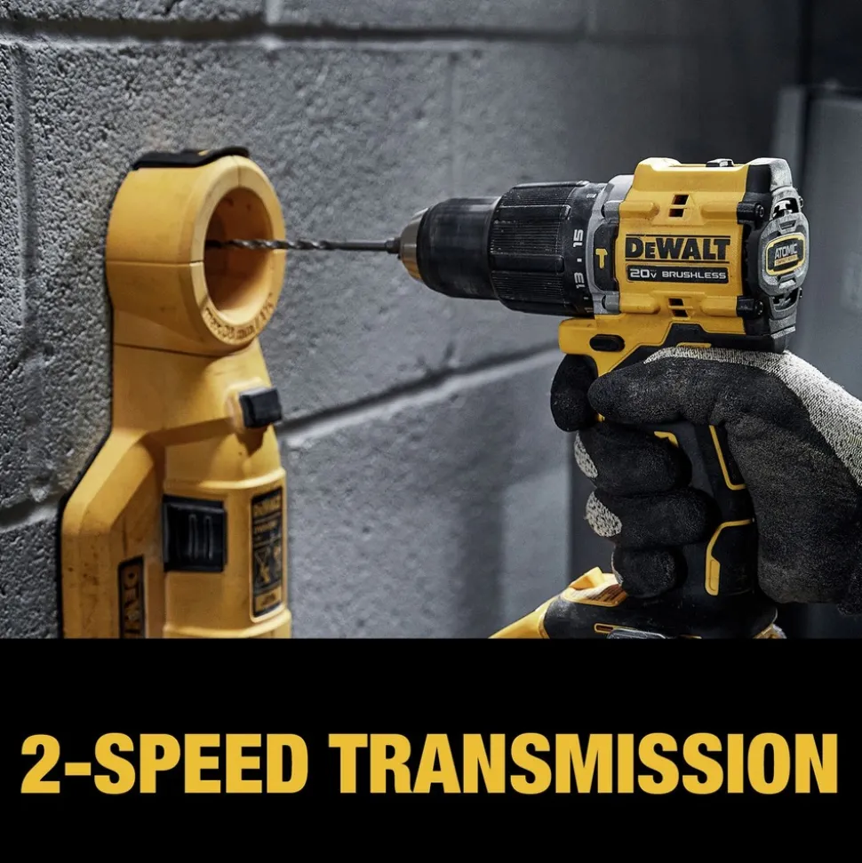 Factory Reconditioned Dewalt 20V MAX ATOMIC Lithium-Ion Brushless 1/2 in. Cordless Hammer Drill Kit (3 Ah)