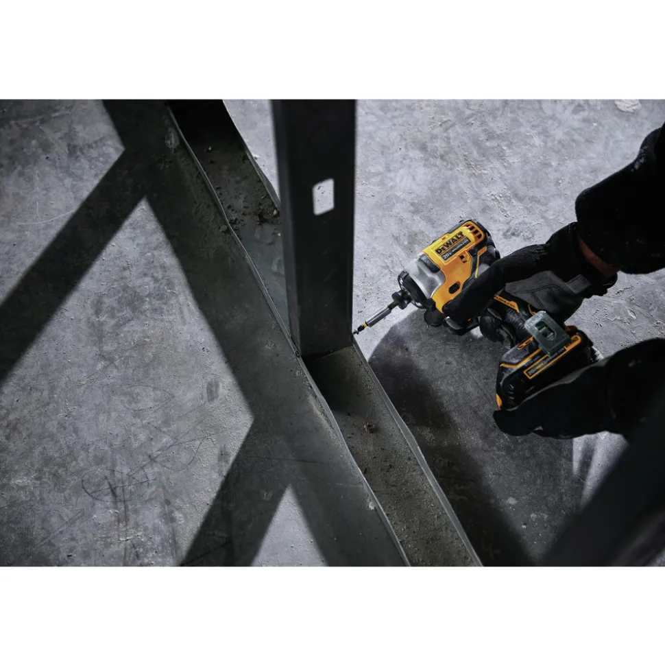 Factory Reconditioned Dewalt ATOMIC 20V MAX Brushless Lithium-Ion Compact 1/4 in. Cordless Impact Driver Kit (1.3 Ah)