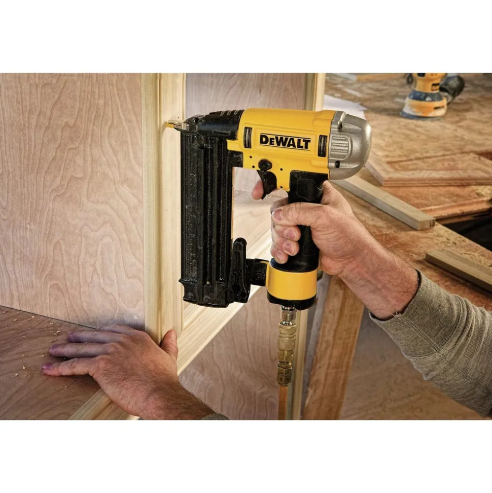 Factory Reconditioned Dewalt 18 Gauge 2-1/8 in. Pneumatic Brad Nailer and 0.9 HP 6 Gallon Oil-Free Pancake Compressor Combo Kit