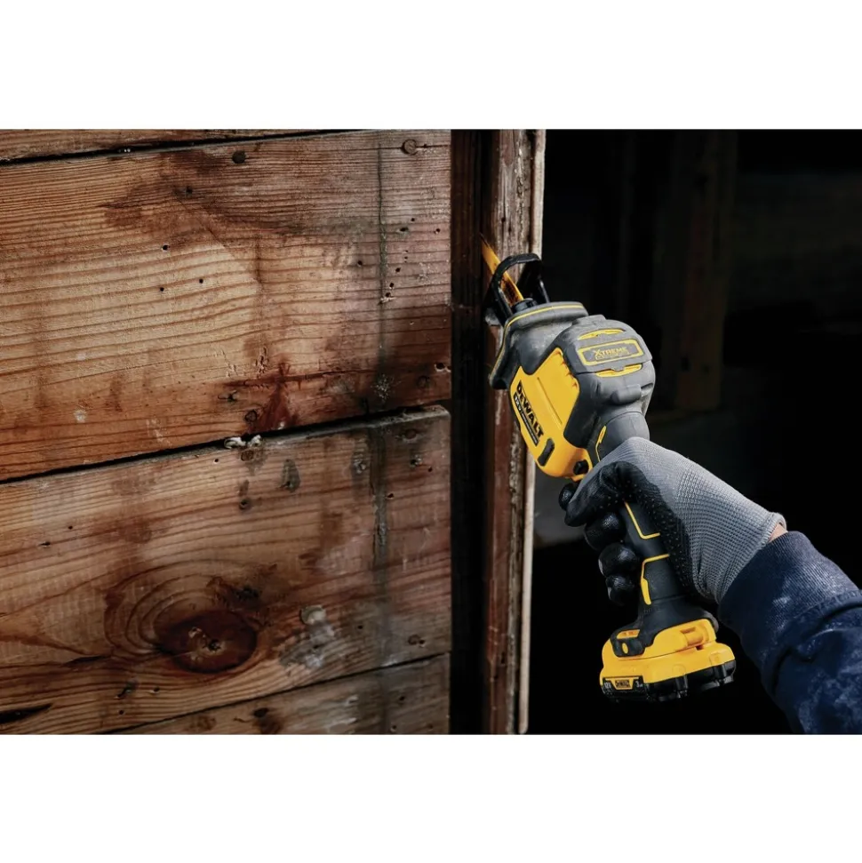Factory Reconditioned Dewalt 12V MAX XTREME Brushless One-Handed Lithium-Ion Cordless Reciprocating Saw (Tool Only)