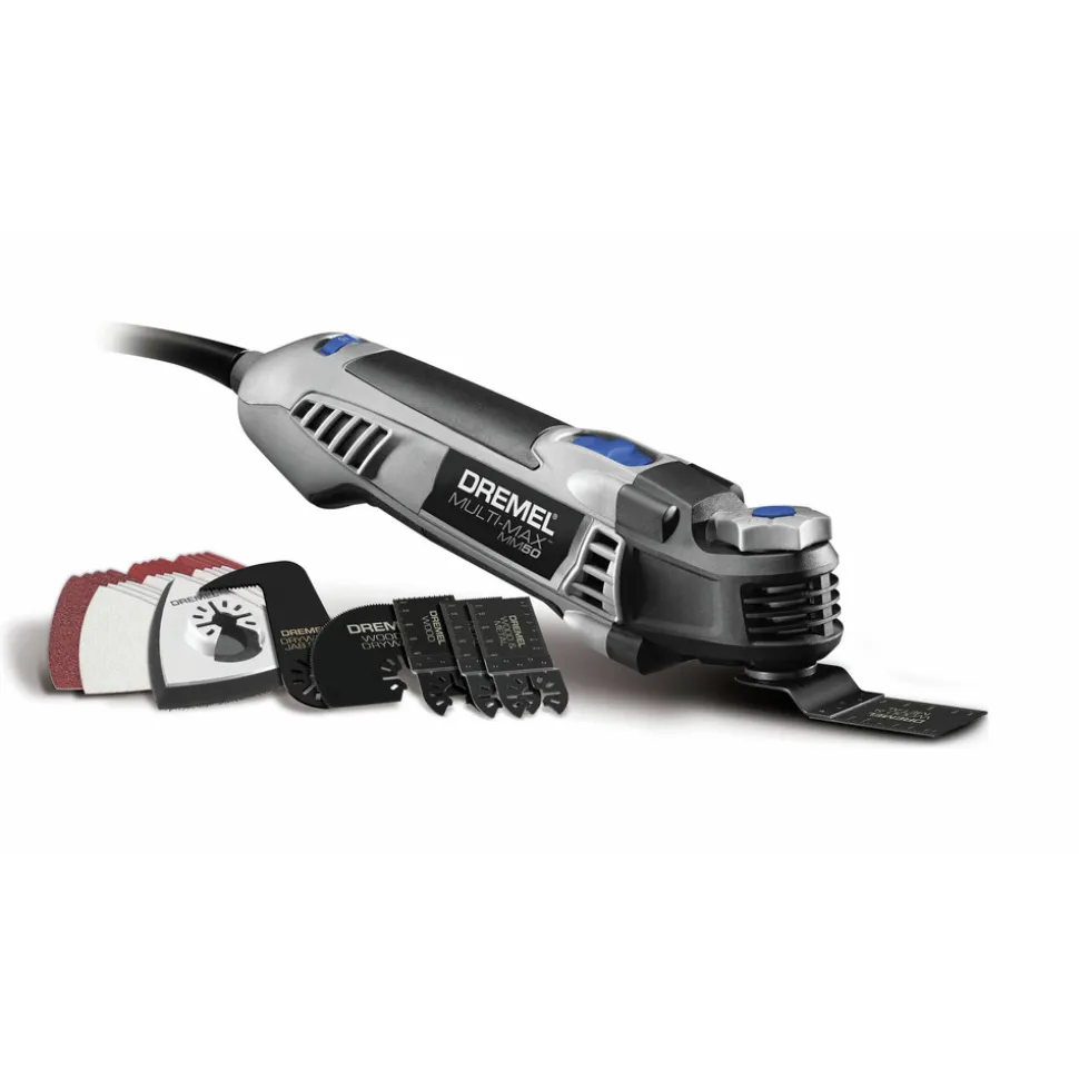 Factory Reconditioned Dremel Multi-Max 5 Amp Tool-Less Oscillating Tool Kit with Accessory Set