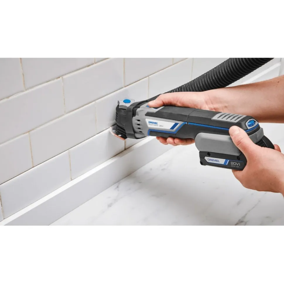 Factory Reconditioned Dremel 20V Multi-Max Lithium-Ion Cordless Oscillating Multi-Tool Kit (2 Ah)