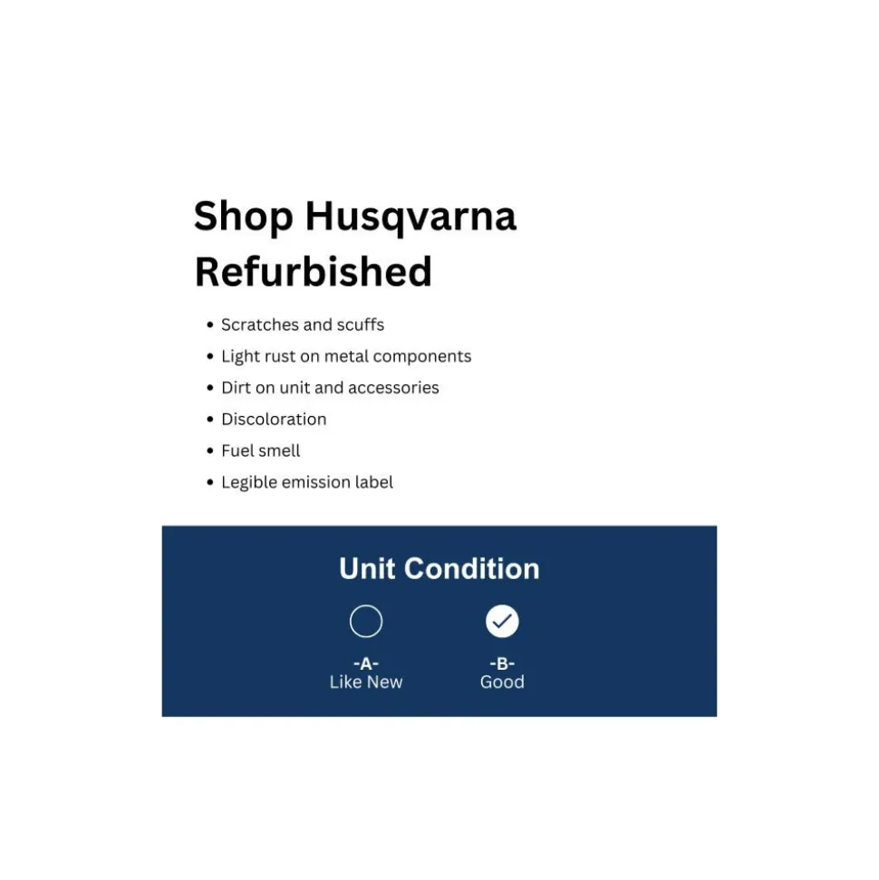 Factory Reconditioned Husqvarna 435 40cc 2.2 HP 435 16 in. Gas Chainsaw