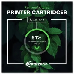 Factory Reconditioned Innovera 1600 Page-Yield Remanufactured Toner Replacement for 17A - Black
