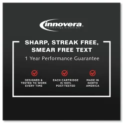 Factory Reconditioned Innovera 3100 Page-Yield Remanufactured MICR Toner Replacement for 26AM - Black