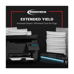 Factory Reconditioned Innovera 3000 Page-Yield Remanufactured High-Yield Toner Replacement for TN760 - Black