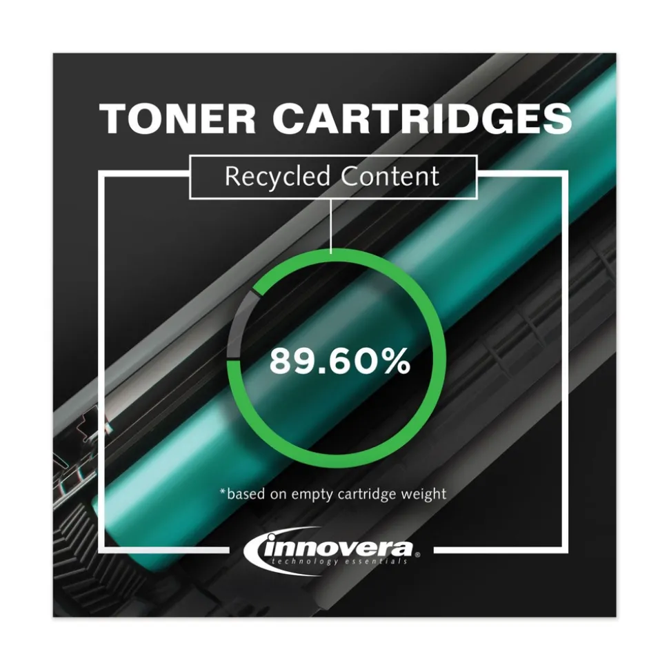 Factory Reconditioned Innovera 3000 Page-Yield Remanufactured High-Yield Toner Replacement for TN760 - Black