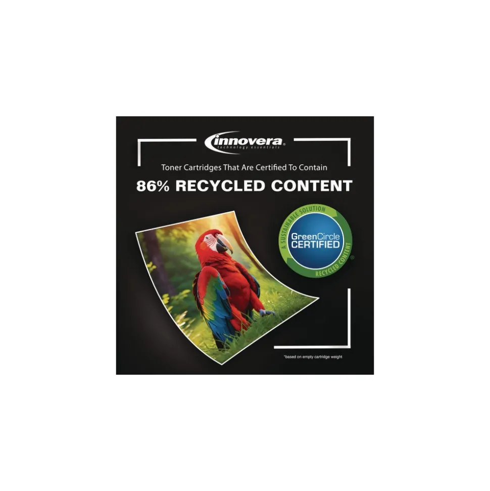 Factory Reconditioned Innovera Remanufactured 5000 Page Yield Replacement Toner Cartridge for HP 508A - Magenta
