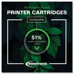 Factory Reconditioned Innovera Remanufactured 6,500 Page-Yield Replacement High-Yield Toner for 410X (CF410X) - Black