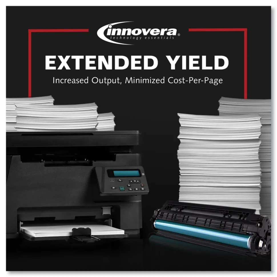 Factory Reconditioned Innovera 5000 Page-Yield Remanufactured High-Yield Toner Replacement for MS310 - Black