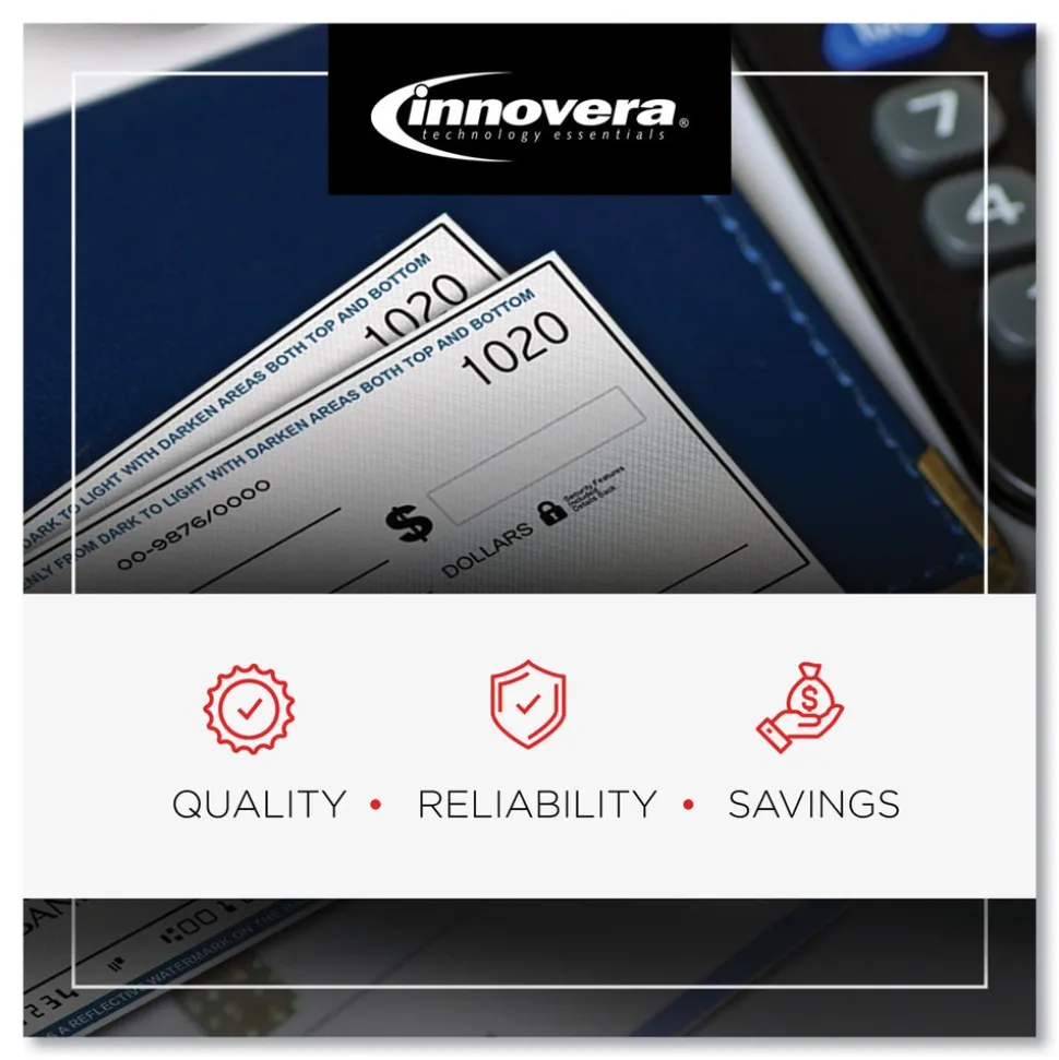 Factory Reconditioned Innovera IVRTN433Y 4000 Page-Yield Remanufactured High-Yield Toner Replacement for TN433Y - Yellow