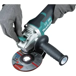 Factory Reconditioned Makita 18V LXT X-LOCK Paddle Switch Brushless Lithium-Ion 4-1/2 in. / 5 in. Cordless Angle Grinder with AFT (Tool Only)
