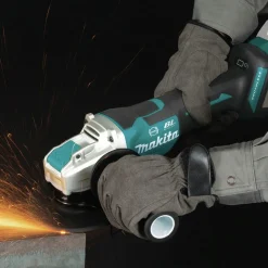 Factory Reconditioned Makita 18V LXT X-LOCK Paddle Switch Brushless Lithium-Ion 4-1/2 in. / 5 in. Cordless Angle Grinder with AFT (Tool Only)