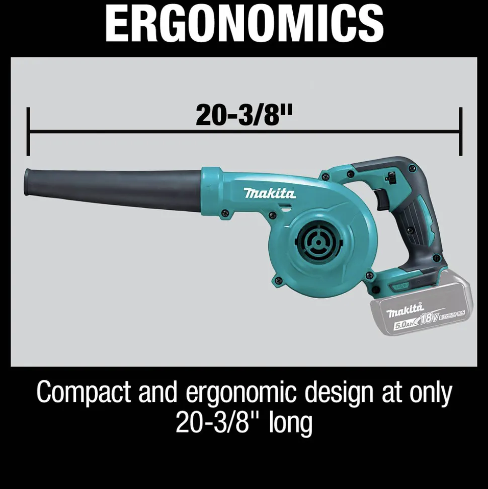 Factory Reconditioned Makita 18V LXT Variable Speed Lithium-Ion Cordless Blower (Tool Only)