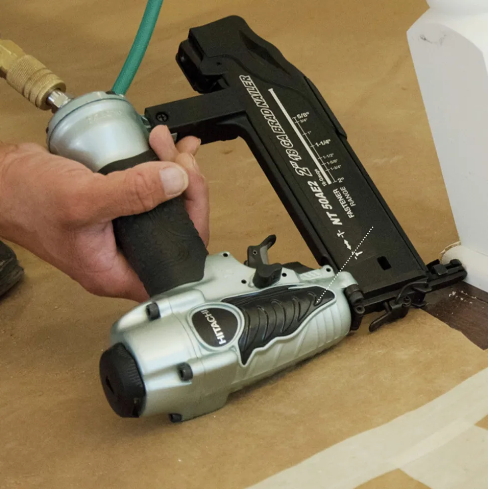 Factory Reconditioned Metabo HPT 18-Gauge 2 in. Finish Brad Nailer Kit