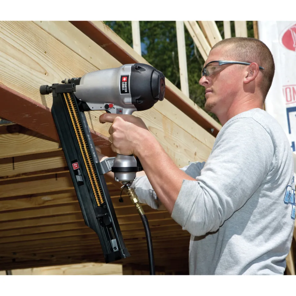 Factory Reconditioned Porter-Cable 22 Degree 3-1/2 in. Full Round Head Framing Nailer Kit