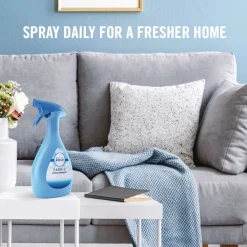 Febreze FABRIC 23.6 oz. Spray Bottle Extra Strength Refresher/Odor Eliminator - Downy April Fresh (8/Carton)