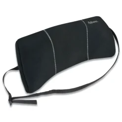 Fellowes Mfg Co. 12 in. x 3.13 in. x 5.19 in. Lumbar Back Support - Black