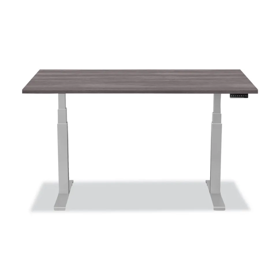 Fellowes Mfg Co. Levado 48 in. x 24 in. Laminate Table Top - Gray Ash