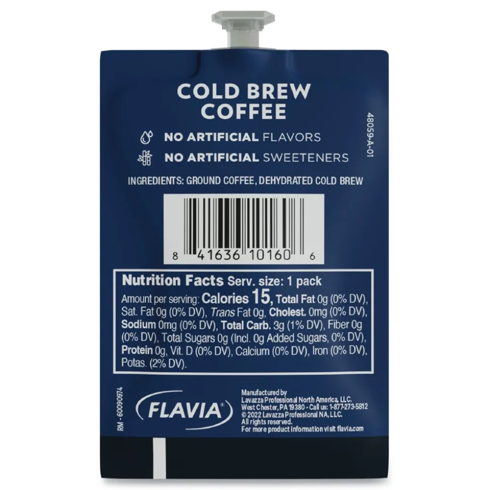 FLAVIA Coffee Freshpack - Cold Brew (80/Carton)