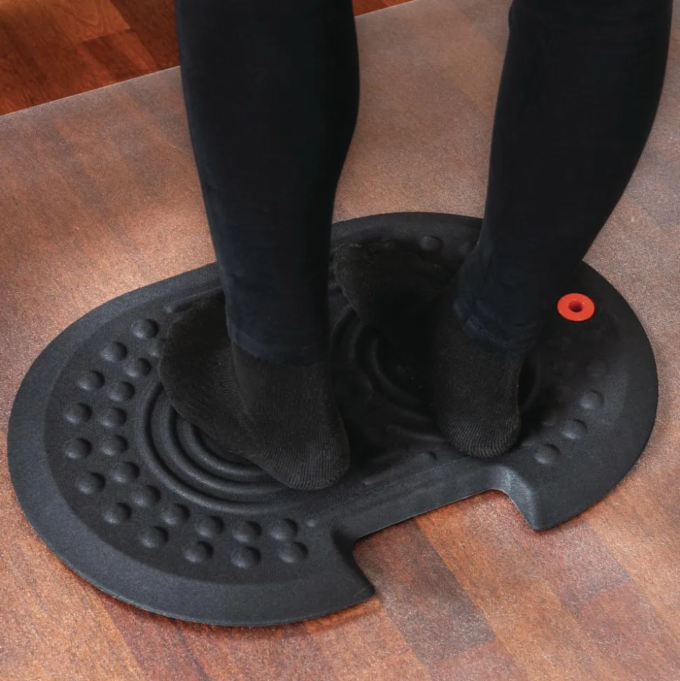 Floortex AFS-TEX 2000X 16 in. x 24 in. Anti-Fatigue Mat - Black