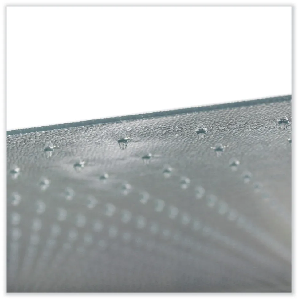 Floortex 60 in. x 48 in. Cleartex Ultimat Polycarbonate Chair Mat for High Pile Carpets - Clear