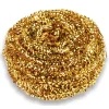 Franklin Cleaning Tech 50 g Brass Scrubber - Gold (72/Carton)