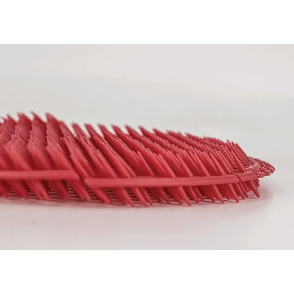 Fresh Products S7-F-005I030M-82-AAA10-00 Slant7 with Terminator Urinal Screen - Forest Scent, Red (30/Carton)