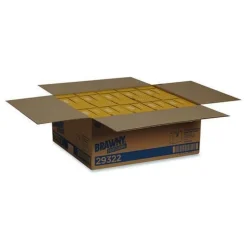 Georgia-Pacific 9 in. x 12.5 in. Heavyweight HEF Disposable Shop Towels - White (176/Box, 10 Boxes/Carton)
