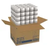 Georgia Pacific Professional 2-Ply Septic Safe Pacific Blue Basic Embossed Bathroom Tissue - White (80 Rolls/Carton)