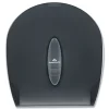 Georgia Pacific Professional 10.6 in. x 5.4 in. x 11.3 in. Jumbo Jr. Single Roll Bathroom Tissue Dispenser - Translucent Smoke