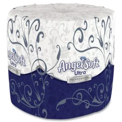 Georgia Pacific Professional 2-Ply Angel Soft Ultra Septic Safe Premium Bathroom Tissue - White (400 Sheets/Roll, 60/Carton)