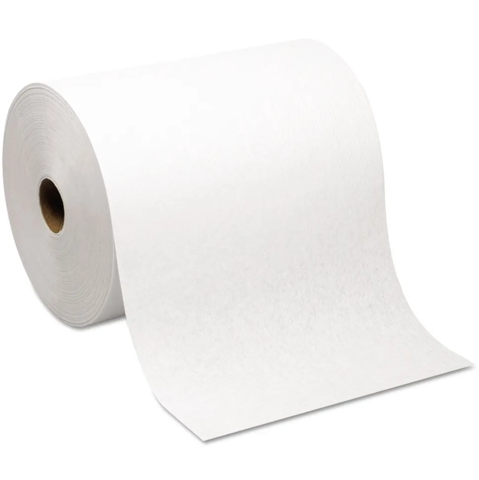 Georgia Pacific Professional 26470 7.87 in. x 1000 ft. 1-Ply Hardwound Nonperforated Paper Towel Roll - White (6 Rolls/Carton)