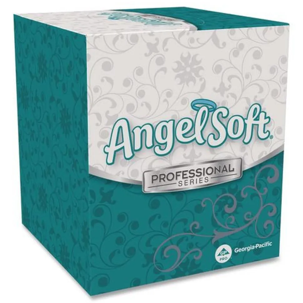 Georgia Pacific Professional 2-Ply Premium Facial Tissue in Cube Box - White (1/Box)