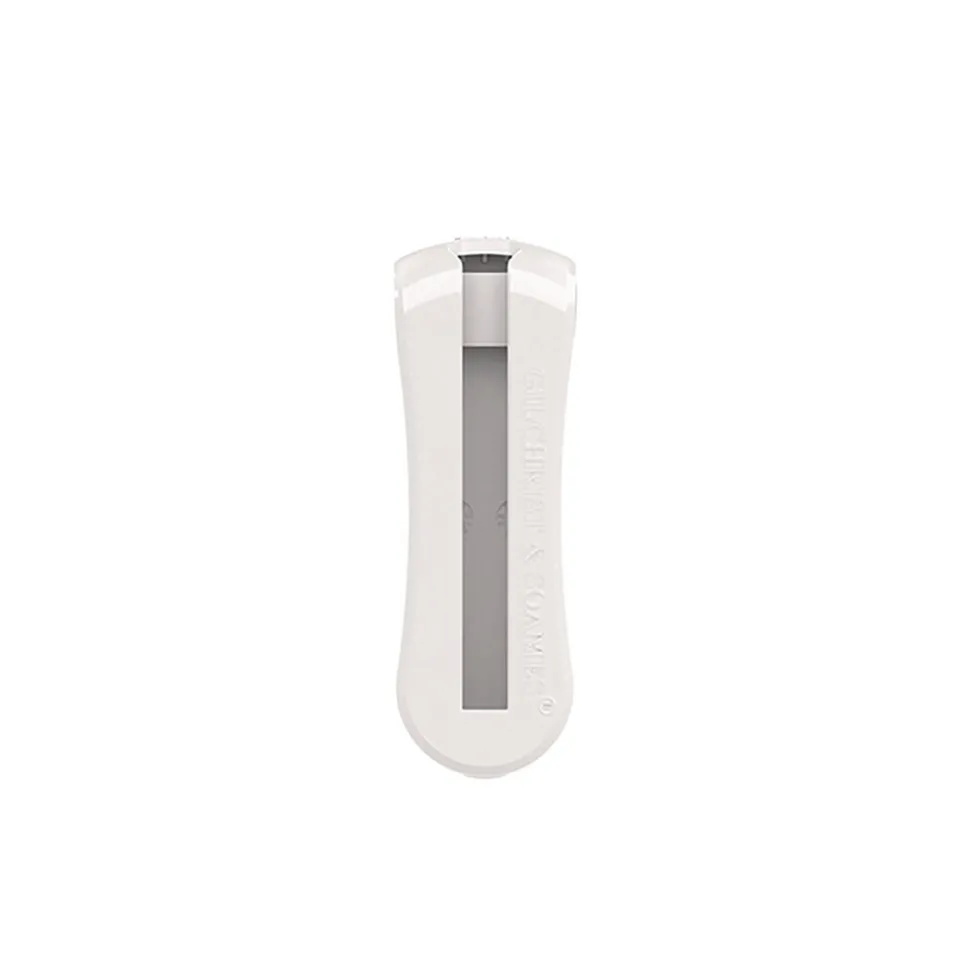 Gilchrist & Soames 1.25 in. x 0.84 in. x 3.65 in. Pure by Gloss and GuildplusPepper ABS Tape Mount Mini Bracket - White (48/Carton)