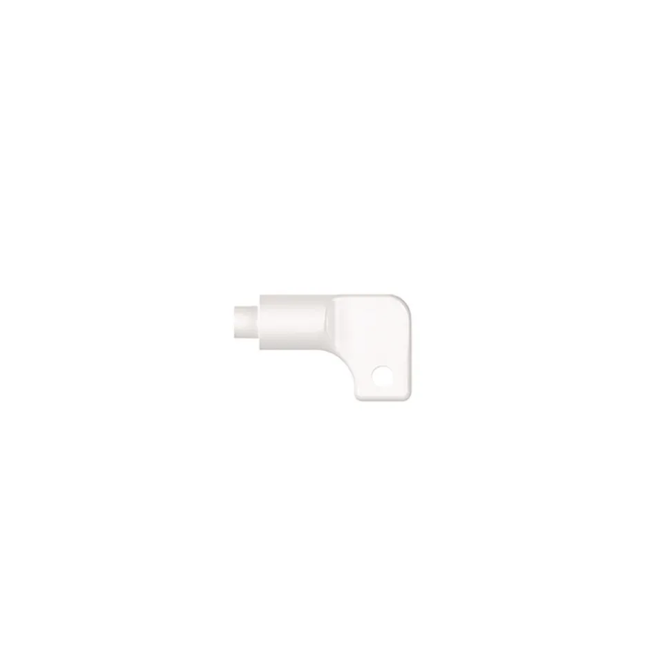 Gilchrist & Soames 1.25 in. x 0.84 in. x 3.65 in. Pure by Gloss and GuildplusPepper ABS Tape Mount Mini Bracket - White (48/Carton)
