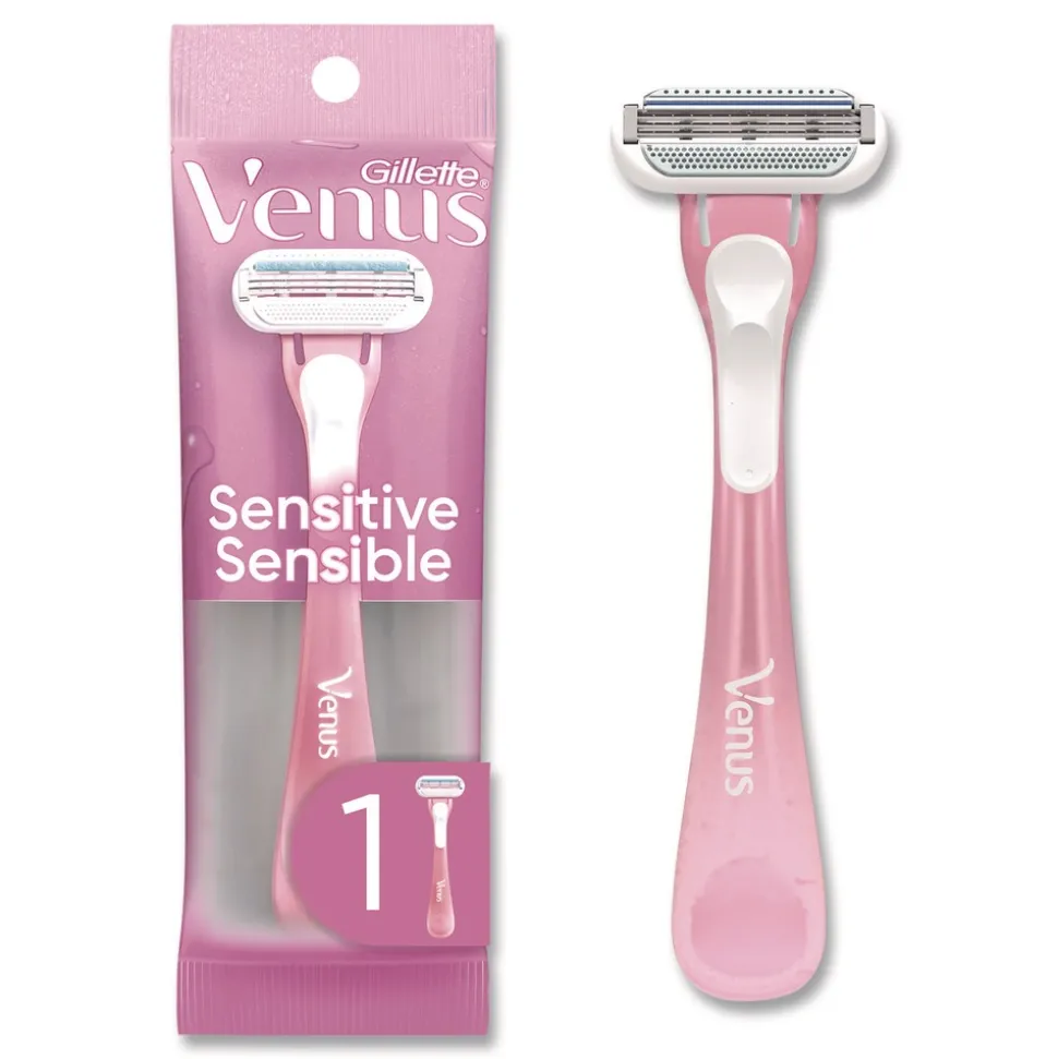 Gillette Venus Sensitive Sensible Razors 3 Blades 36/Carton