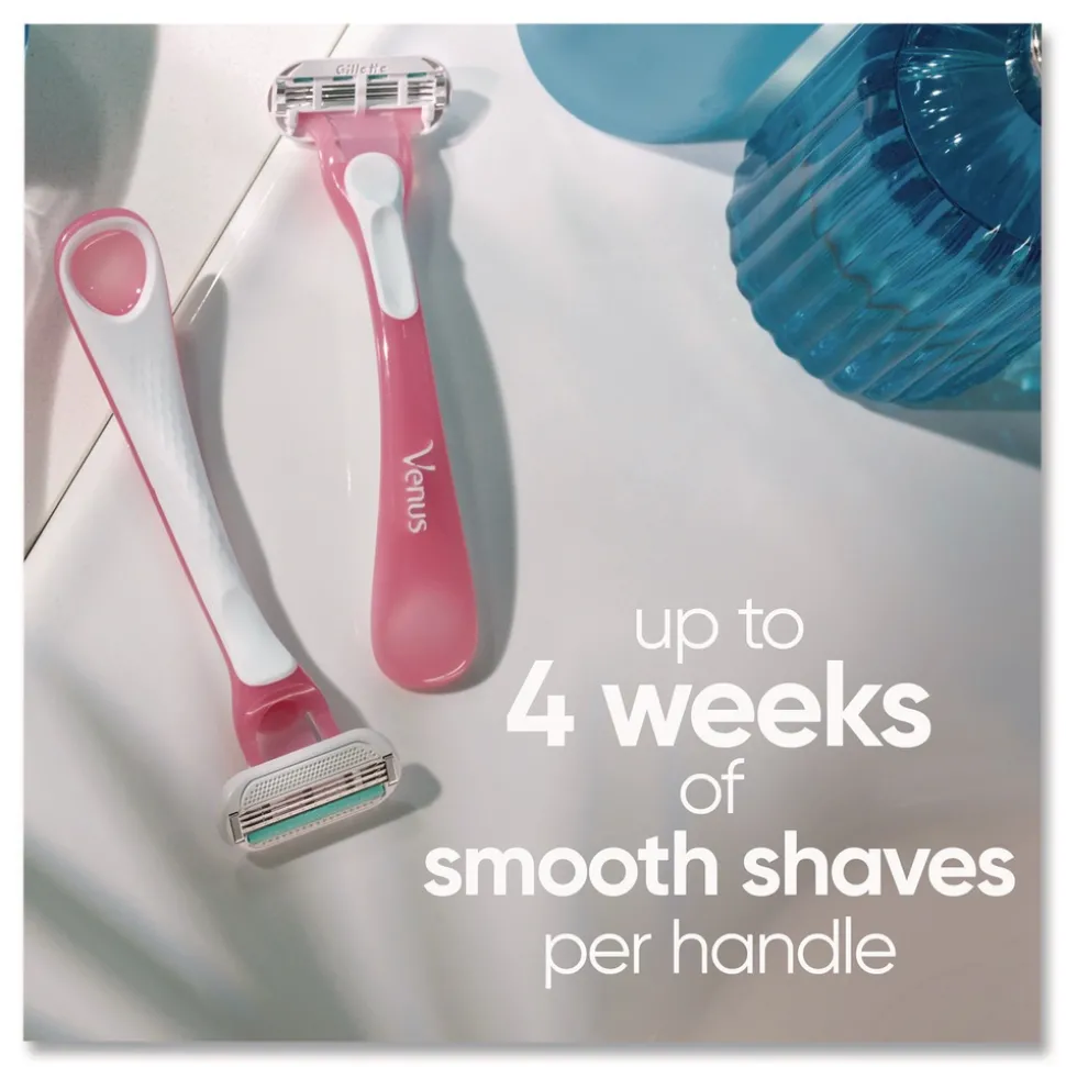 Gillette Venus Sensitive Sensible Razors 3 Blades 36/Carton