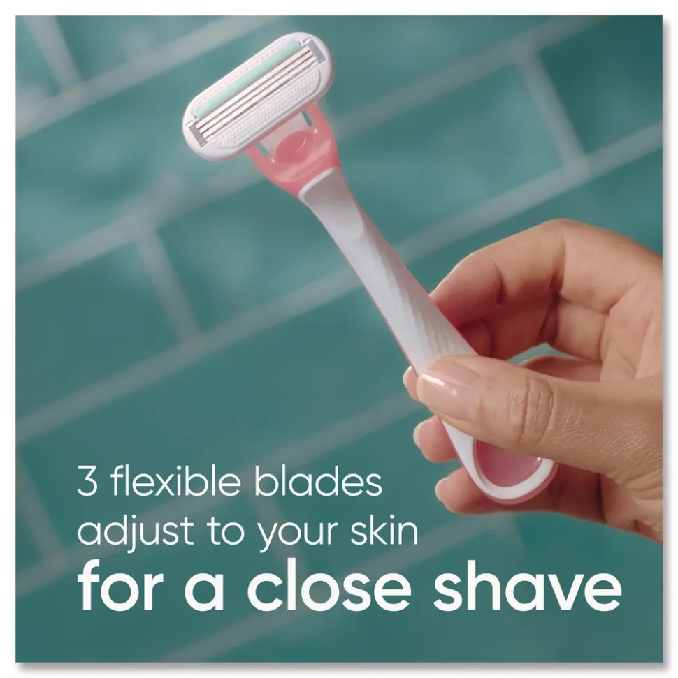 Gillette Venus Sensitive Sensible Razors 3 Blades 36/Carton