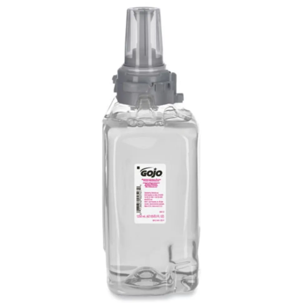 GOJO Industries 8812-03 Plum Scent 1250 mL Antibacterial Foam hand wash Refill for ADX-12 Dispenser (3/Carton)