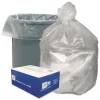 Good 'n Tuff 33 in. x 39 in. 33-Gallon 9 mic. Waste Can Liners - Natural (500/Carton)