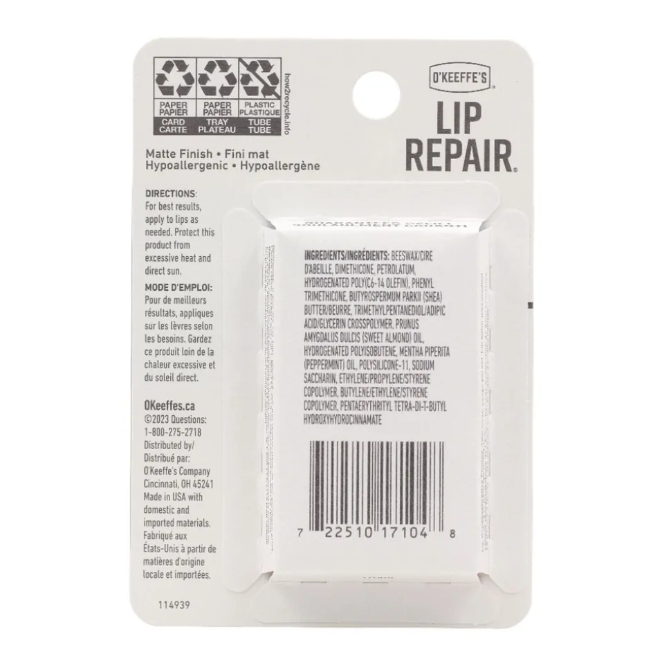 Gorilla Glue 0.15 oz. Stick Lip Repair Cooling Lip Balm (2/Pack)