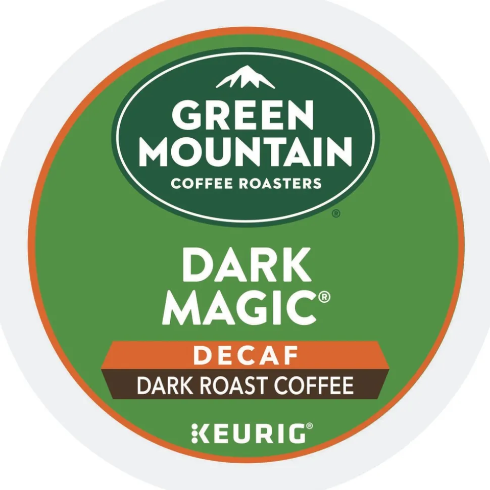 Green Mountain Coffee 5000378924 Coffee K-Cups - Dark Magic Decaf Extra Bold (96/Carton)