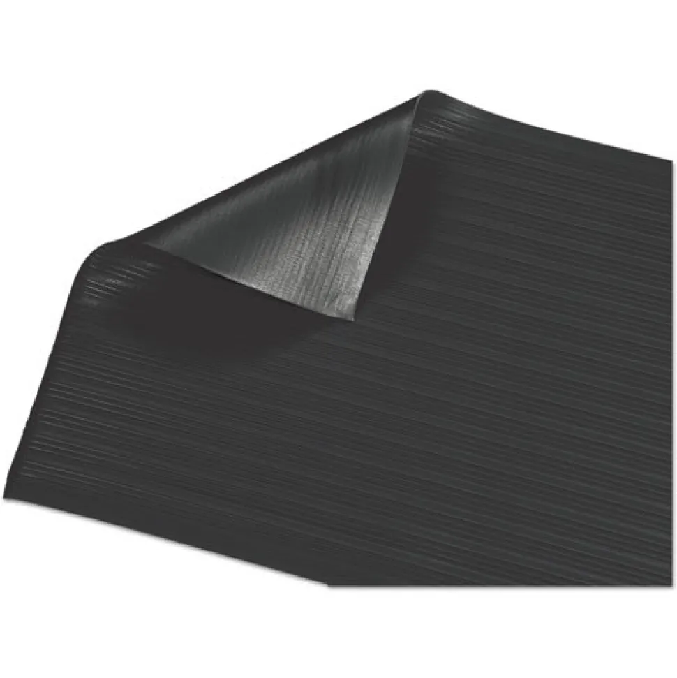 Guardian 24 x 36 Air Step Antifatigue Polypropylene Mat - Black