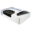 Heritage 38 in. x 58 in. 1.7 mil 60 gal. Flat Pack X-Liner Reprocessed Liners - Black (100/Carton)