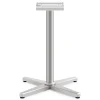 HON Arrange 25.59 in. x 27.89 in. X-Base for 36 in. Tops - Silver