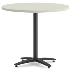 HON 42 in. Diameter Between Round Table Top - Silver Mesh